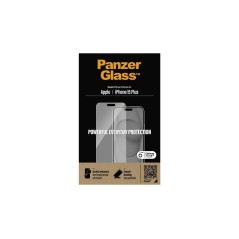 PanzerGlass Screen Protector for Apple iPhone 15 Plus - Ultimate Protection & Classic Fit (SKU: 5711724028076)
